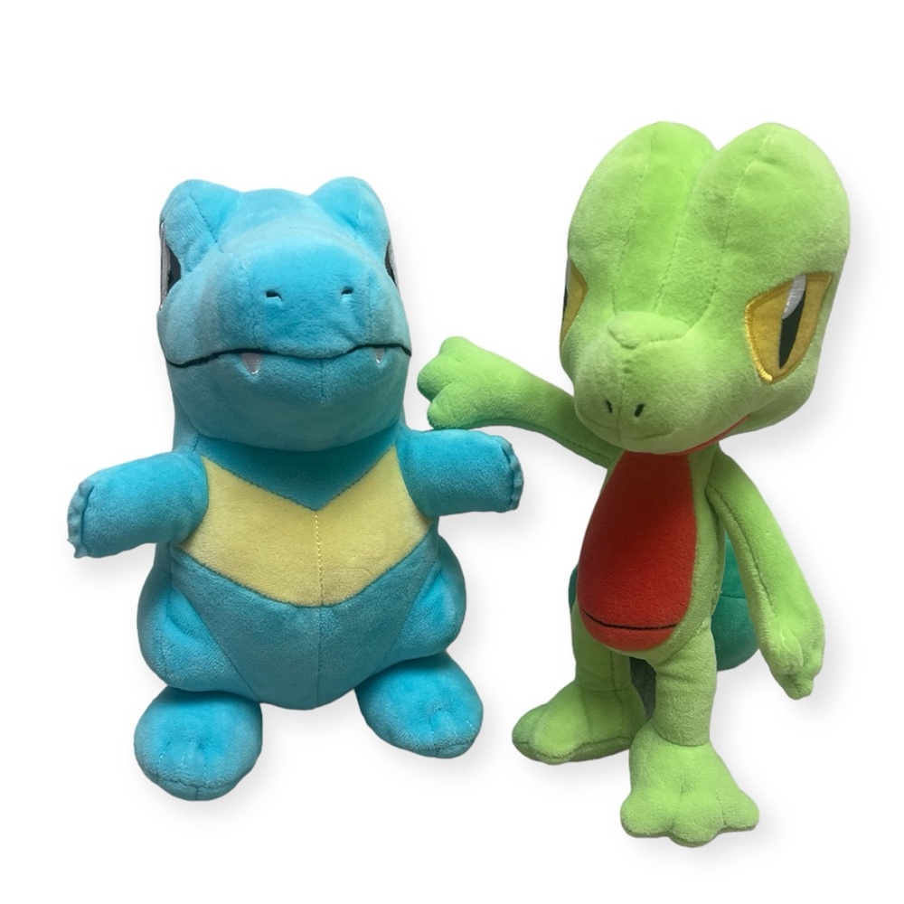 Pokémon Torodite and Treecko Plush